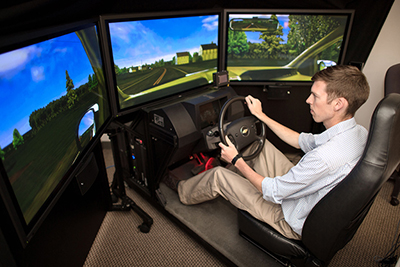 Driving simulator for research and training